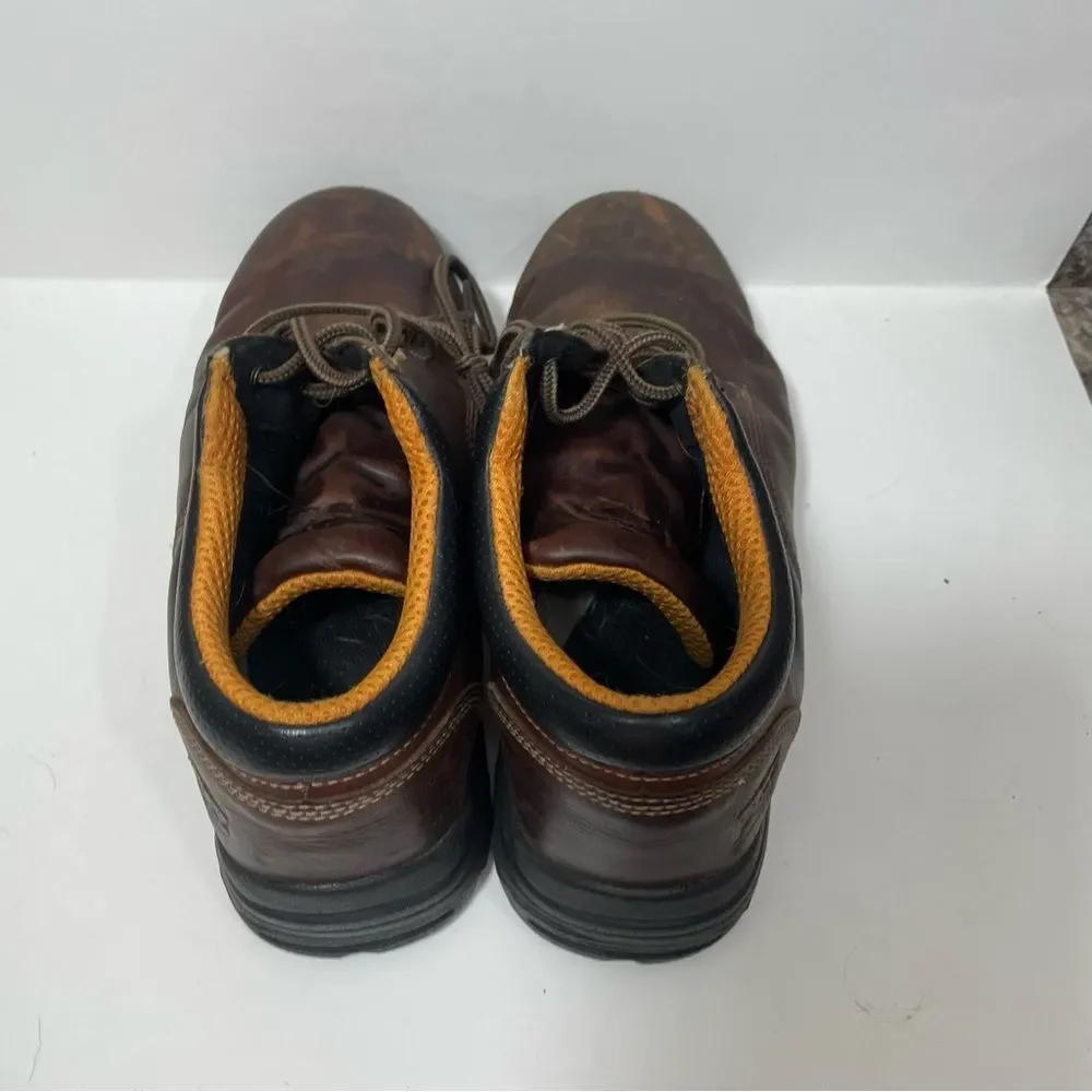 Timberland Pro Brown Steel Toe Work Shoes